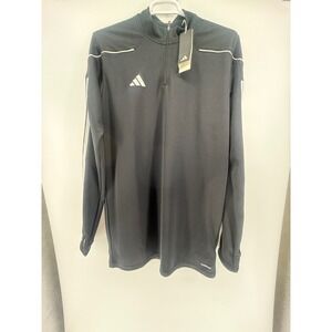 Adidas Tiro 23 Training‎ Top Men's Track Football Soccer Black Pullover LT NWT
